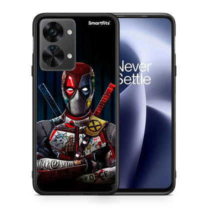 Θήκη OnePlus Nord 2T Funny Guy από τη Smartfits με σχέδιο στο πίσω μέρος και μαύρο περίβλημα | OnePlus Nord 2T Funny Guy case with colorful back and black bezels