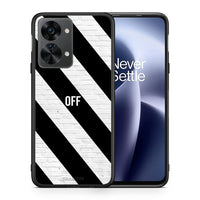 Thumbnail for Θήκη OnePlus Nord 2T Get Off από τη Smartfits με σχέδιο στο πίσω μέρος και μαύρο περίβλημα | OnePlus Nord 2T Get Off case with colorful back and black bezels