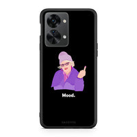 Thumbnail for OnePlus Nord 2T Grandma Mood Black θήκη από τη Smartfits με σχέδιο στο πίσω μέρος και μαύρο περίβλημα | Smartphone case with colorful back and black bezels by Smartfits