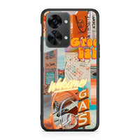 Thumbnail for OnePlus Nord 2T Groovy Babe Θήκη Αγίου Βαλεντίνου από τη Smartfits με σχέδιο στο πίσω μέρος και μαύρο περίβλημα | Smartphone case with colorful back and black bezels by Smartfits