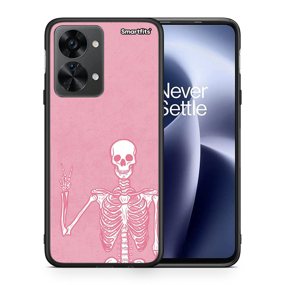Θήκη OnePlus Nord 2T Halloween Motivation από τη Smartfits με σχέδιο στο πίσω μέρος και μαύρο περίβλημα | OnePlus Nord 2T Halloween Motivation case with colorful back and black bezels