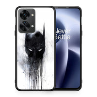 Thumbnail for Θήκη OnePlus Nord 2T Paint Bat Hero από τη Smartfits με σχέδιο στο πίσω μέρος και μαύρο περίβλημα | OnePlus Nord 2T Paint Bat Hero case with colorful back and black bezels