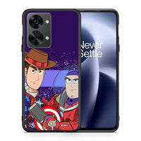 Thumbnail for Θήκη OnePlus Nord 2T Infinity Story από τη Smartfits με σχέδιο στο πίσω μέρος και μαύρο περίβλημα | OnePlus Nord 2T Infinity Story case with colorful back and black bezels