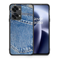 Thumbnail for Θήκη OnePlus Nord 2T Jeans Pocket από τη Smartfits με σχέδιο στο πίσω μέρος και μαύρο περίβλημα | OnePlus Nord 2T Jeans Pocket case with colorful back and black bezels