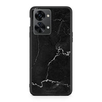 Thumbnail for OnePlus Nord 2T Marble Black θήκη από τη Smartfits με σχέδιο στο πίσω μέρος και μαύρο περίβλημα | Smartphone case with colorful back and black bezels by Smartfits