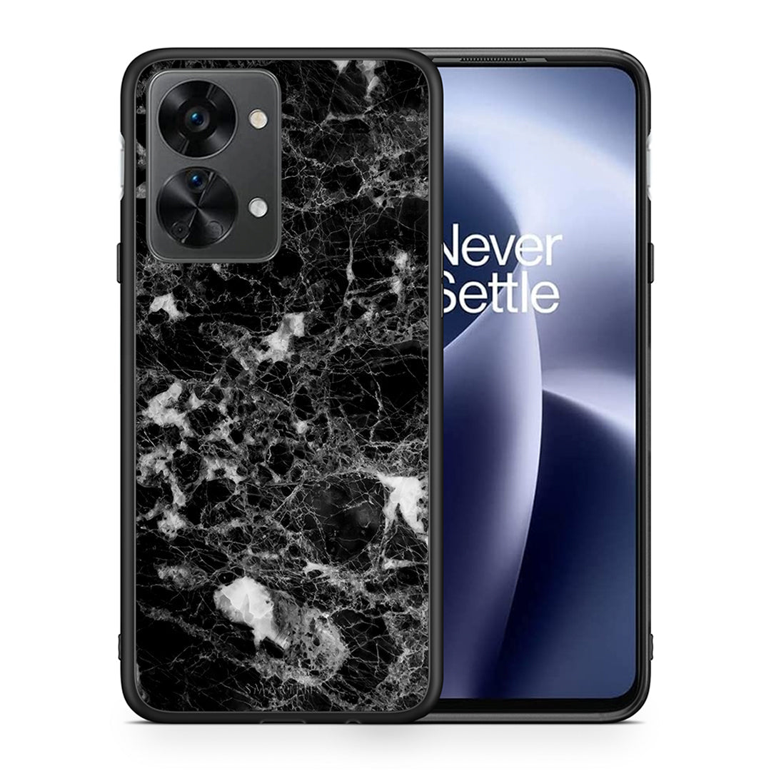 Θήκη OnePlus Nord 2T Male Marble από τη Smartfits με σχέδιο στο πίσω μέρος και μαύρο περίβλημα | OnePlus Nord 2T Male Marble case with colorful back and black bezels