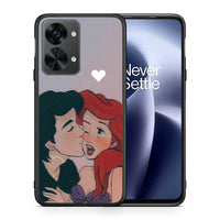 Thumbnail for Θήκη Αγίου Βαλεντίνου OnePlus Nord 2T Mermaid Love από τη Smartfits με σχέδιο στο πίσω μέρος και μαύρο περίβλημα | OnePlus Nord 2T Mermaid Love case with colorful back and black bezels