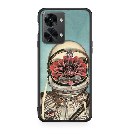 OnePlus Nord 2T Nasa Bloom θήκη από τη Smartfits με σχέδιο στο πίσω μέρος και μαύρο περίβλημα | Smartphone case with colorful back and black bezels by Smartfits