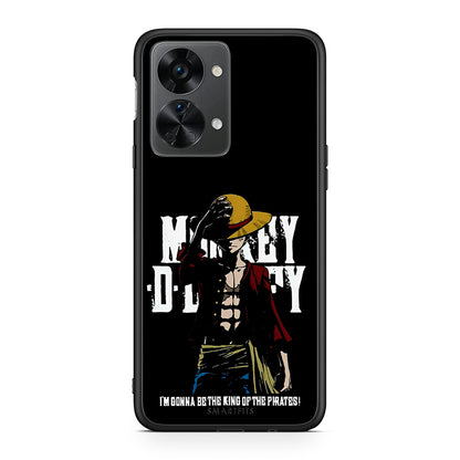 OnePlus Nord 2T Pirate King θήκη από τη Smartfits με σχέδιο στο πίσω μέρος και μαύρο περίβλημα | Smartphone case with colorful back and black bezels by Smartfits