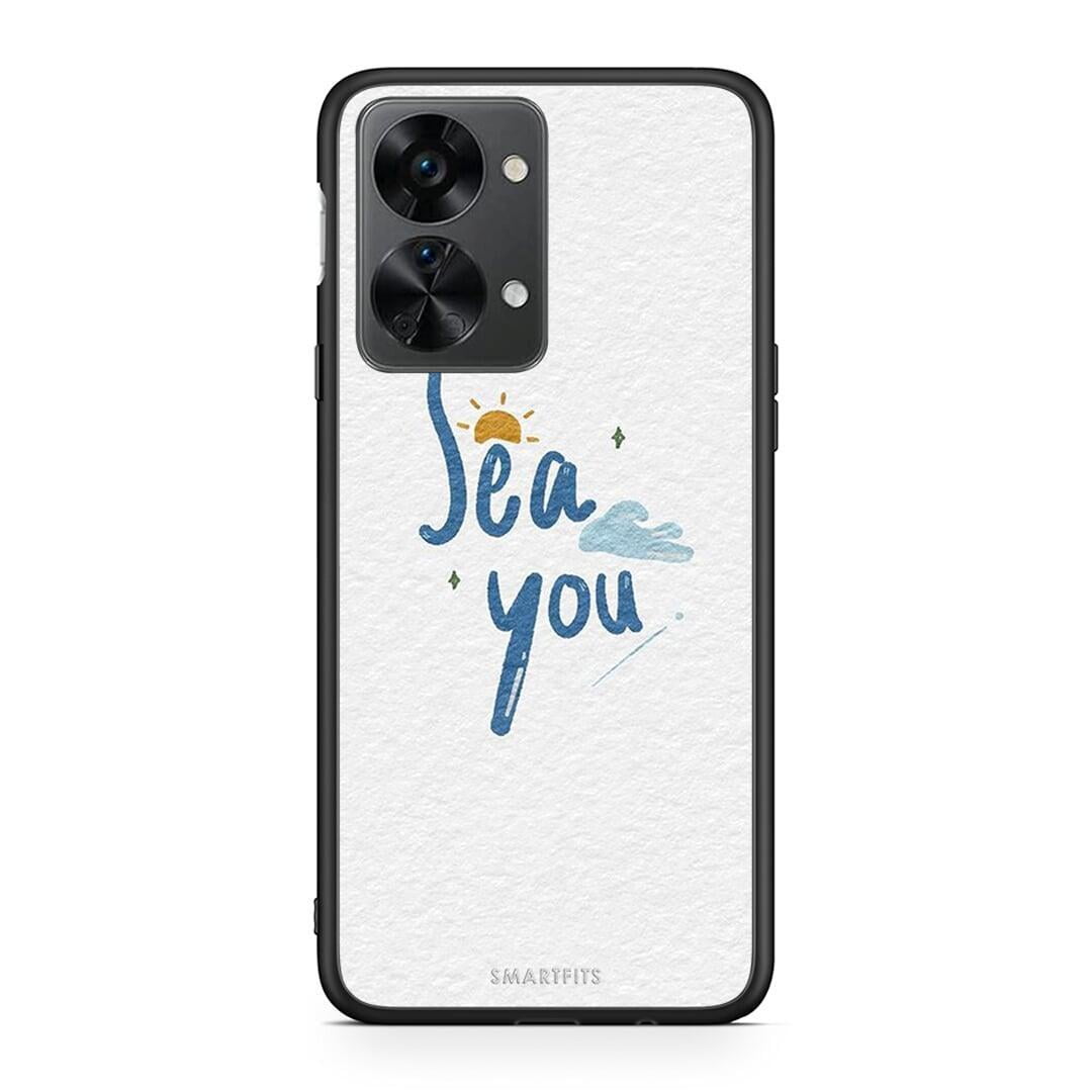 OnePlus Nord 2T Sea You Θήκη από τη Smartfits με σχέδιο στο πίσω μέρος και μαύρο περίβλημα | Smartphone case with colorful back and black bezels by Smartfits