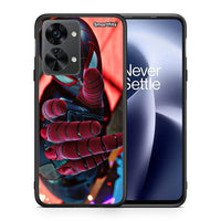 Thumbnail for Θήκη OnePlus Nord 2T Spider Hand από τη Smartfits με σχέδιο στο πίσω μέρος και μαύρο περίβλημα | OnePlus Nord 2T Spider Hand case with colorful back and black bezels