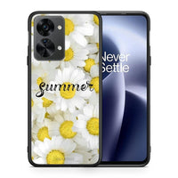 Thumbnail for Θήκη OnePlus Nord 2T Summer Daisies από τη Smartfits με σχέδιο στο πίσω μέρος και μαύρο περίβλημα | OnePlus Nord 2T Summer Daisies case with colorful back and black bezels