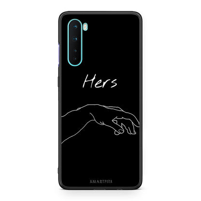 OnePlus Nord 5G Aeshetic Love 1 Θήκη Αγίου Βαλεντίνου από τη Smartfits με σχέδιο στο πίσω μέρος και μαύρο περίβλημα | Smartphone case with colorful back and black bezels by Smartfits