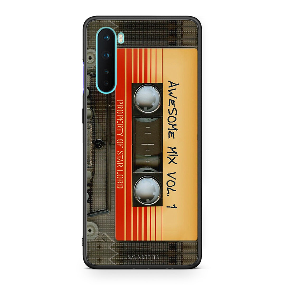 OnePlus Nord 5G Awesome Mix θήκη από τη Smartfits με σχέδιο στο πίσω μέρος και μαύρο περίβλημα | Smartphone case with colorful back and black bezels by Smartfits