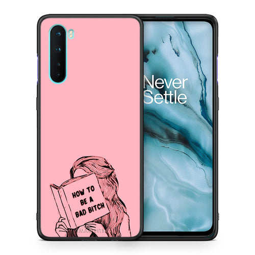 Θήκη OnePlus Nord 5G Bad Bitch από τη Smartfits με σχέδιο στο πίσω μέρος και μαύρο περίβλημα | OnePlus Nord 5G Bad Bitch case with colorful back and black bezels