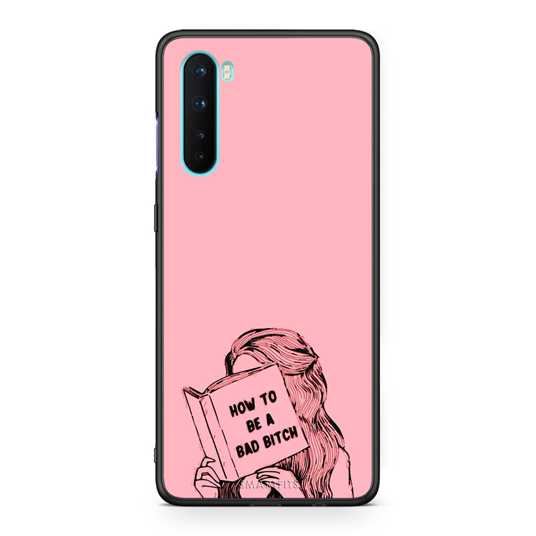 OnePlus Nord 5G Bad Bitch θήκη από τη Smartfits με σχέδιο στο πίσω μέρος και μαύρο περίβλημα | Smartphone case with colorful back and black bezels by Smartfits