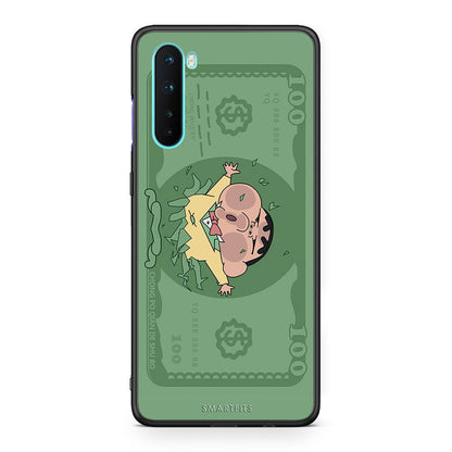 OnePlus Nord 5G Big Money Θήκη Αγίου Βαλεντίνου από τη Smartfits με σχέδιο στο πίσω μέρος και μαύρο περίβλημα | Smartphone case with colorful back and black bezels by Smartfits