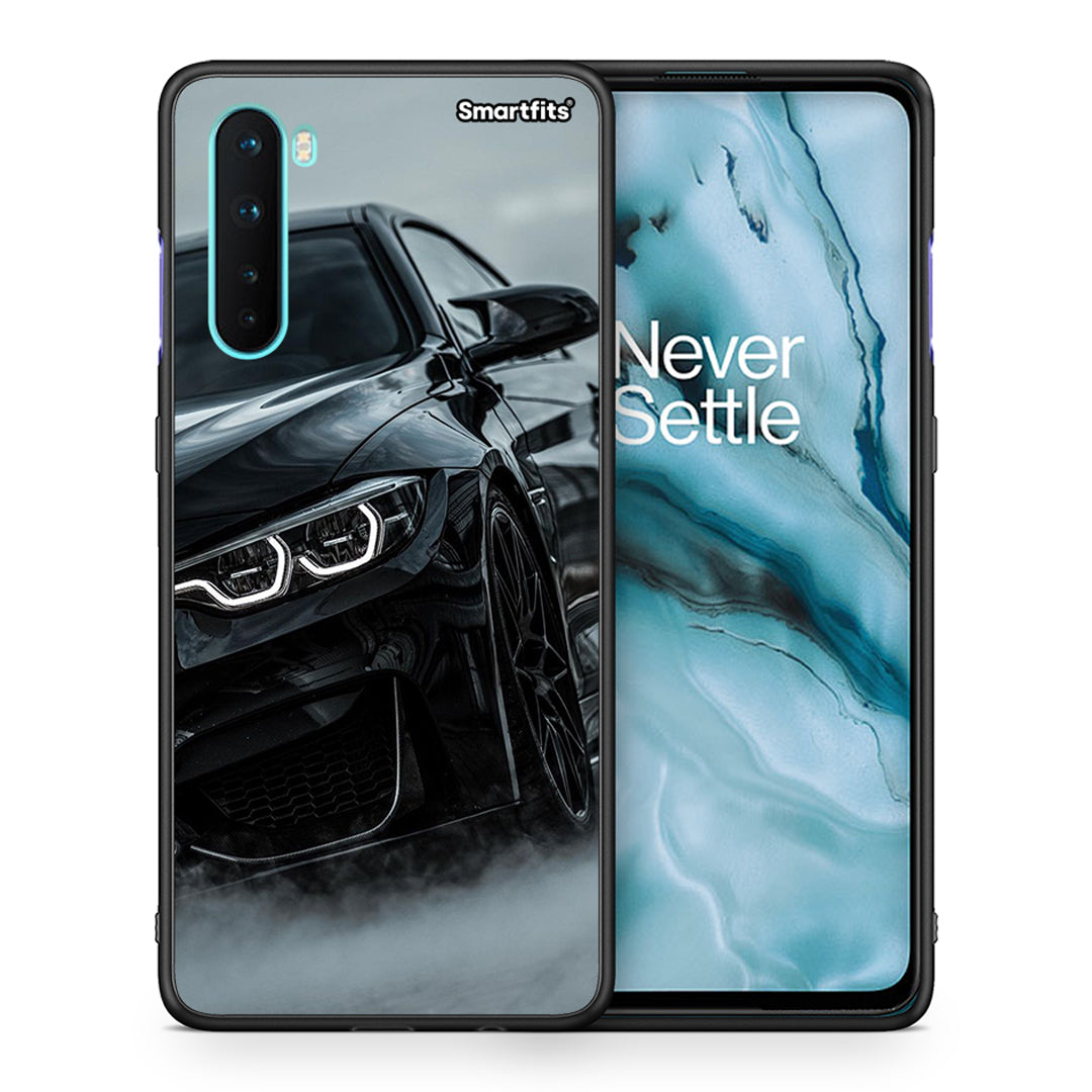 Θήκη OnePlus Nord 5G Black BMW από τη Smartfits με σχέδιο στο πίσω μέρος και μαύρο περίβλημα | OnePlus Nord 5G Black BMW case with colorful back and black bezels