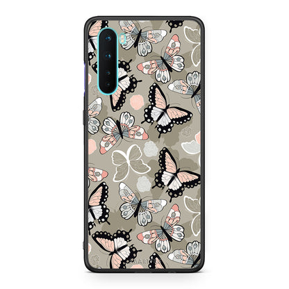135 - OnePlus Nord 5G Butterflies Boho case, cover, bumper