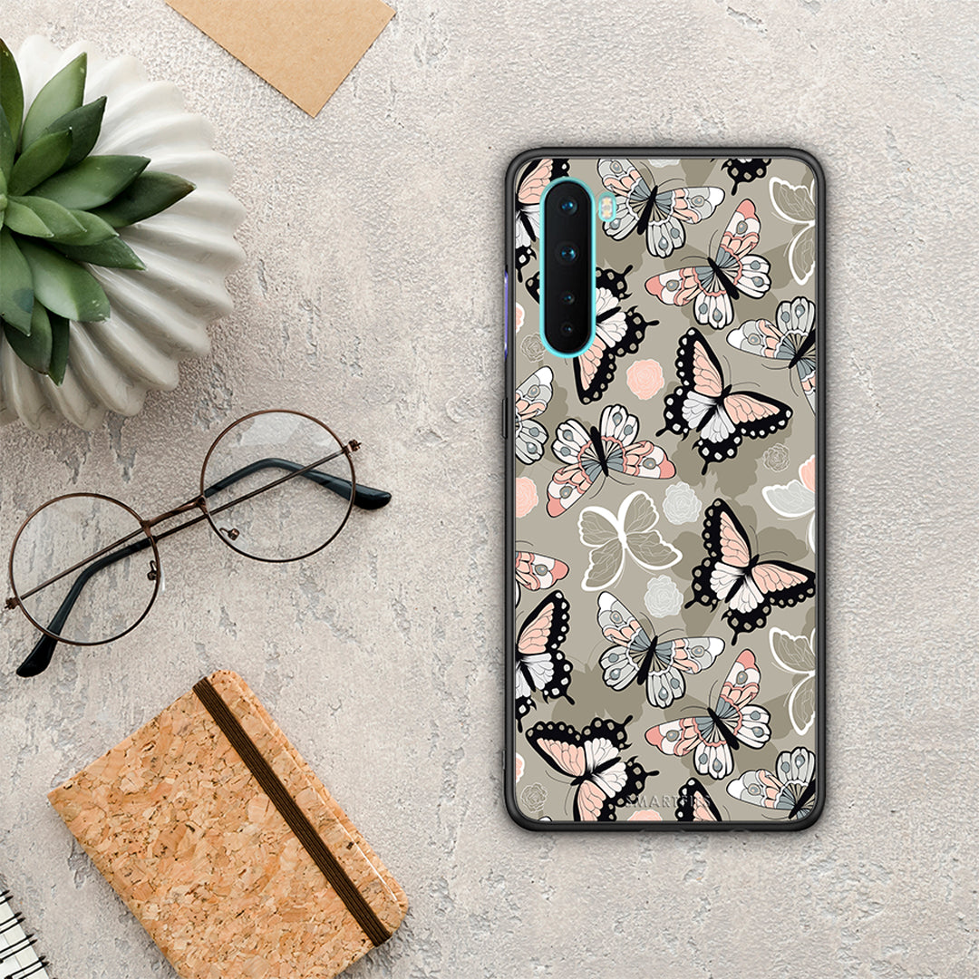 Boho Butterflies - OnePlus Nord 5G θήκη