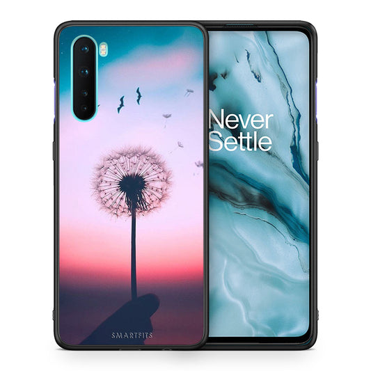 Θήκη OnePlus Nord 5G Wish Boho από τη Smartfits με σχέδιο στο πίσω μέρος και μαύρο περίβλημα | OnePlus Nord 5G Wish Boho case with colorful back and black bezels