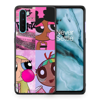 Thumbnail for Θήκη Αγίου Βαλεντίνου OnePlus Nord 5G Bubble Girls από τη Smartfits με σχέδιο στο πίσω μέρος και μαύρο περίβλημα | OnePlus Nord 5G Bubble Girls case with colorful back and black bezels