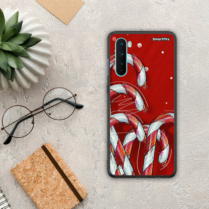 Candy Cane - OnePlus Nord 5G θήκη