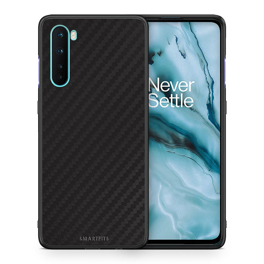 Θήκη OnePlus Nord 5G Carbon Black από τη Smartfits με σχέδιο στο πίσω μέρος και μαύρο περίβλημα | OnePlus Nord 5G Carbon Black case with colorful back and black bezels