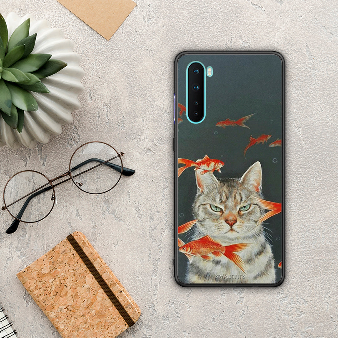 Cat Goldfish - OnePlus Nord 5G θήκη