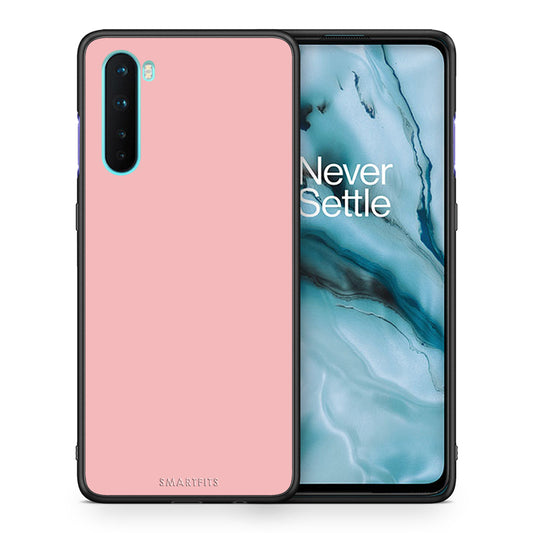 Θήκη OnePlus Nord 5G Nude Color από τη Smartfits με σχέδιο στο πίσω μέρος και μαύρο περίβλημα | OnePlus Nord 5G Nude Color case with colorful back and black bezels