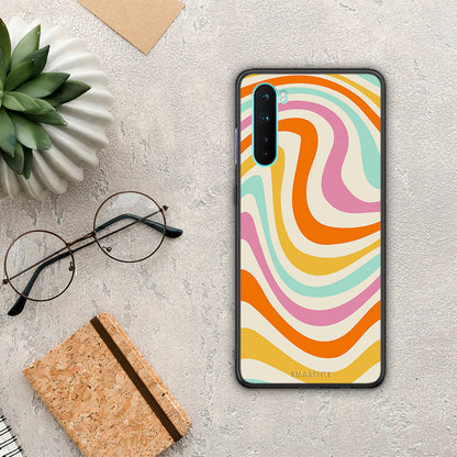 Colourful Waves - OnePlus Nord 5G θήκη
