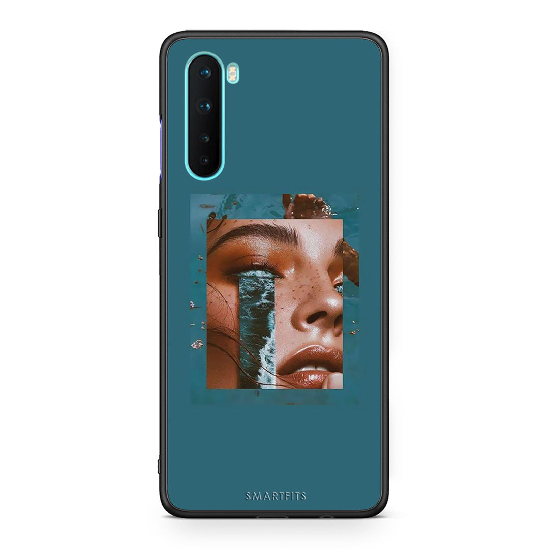 OnePlus Nord 5G Cry An Ocean θήκη από τη Smartfits με σχέδιο στο πίσω μέρος και μαύρο περίβλημα | Smartphone case with colorful back and black bezels by Smartfits