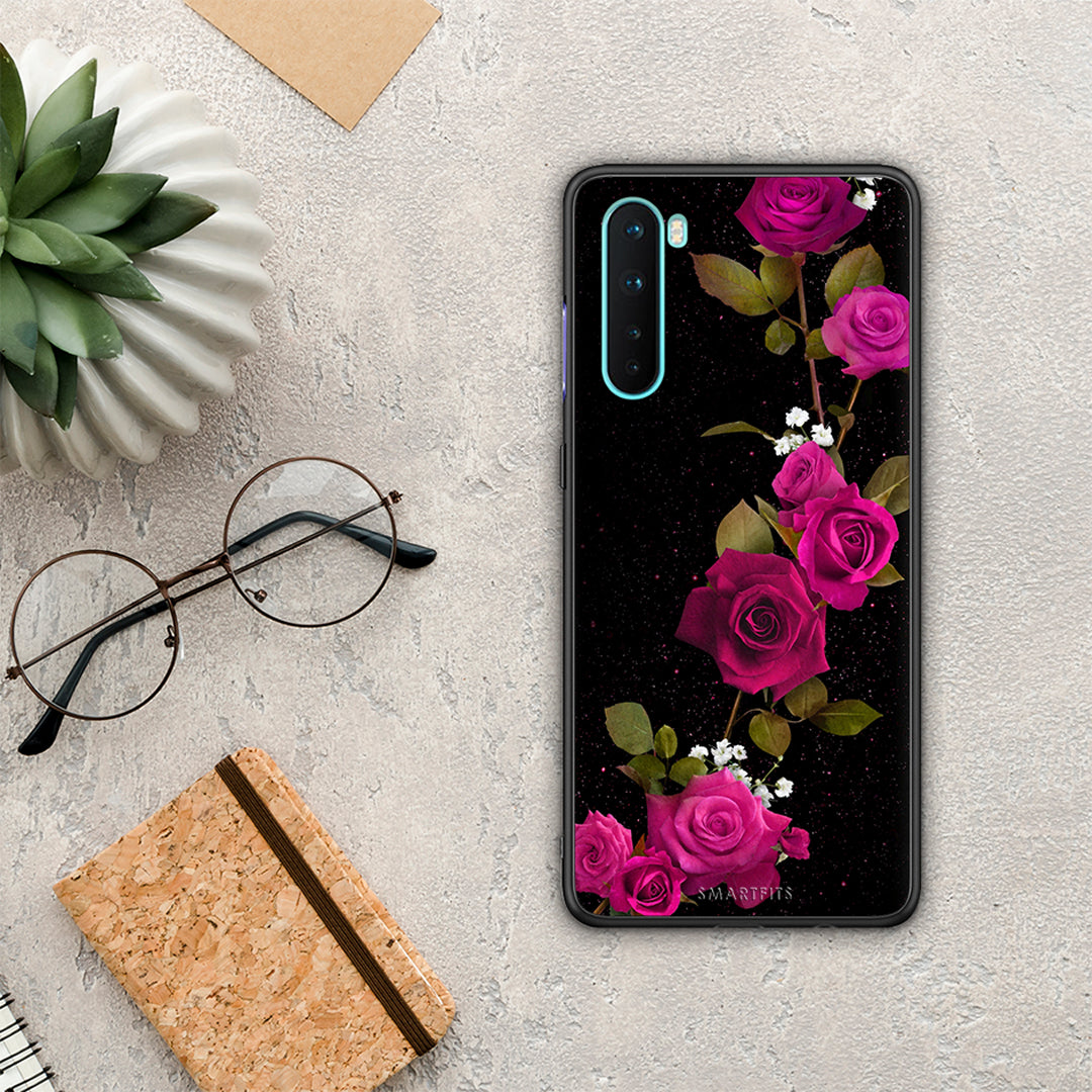 Flower Red Roses - OnePlus Nord 5G θήκη