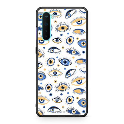 OnePlus Nord 5G Ftou Ftou θήκη από τη Smartfits με σχέδιο στο πίσω μέρος και μαύρο περίβλημα | Smartphone case with colorful back and black bezels by Smartfits