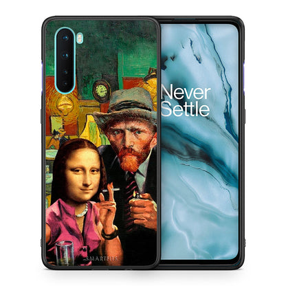 Θήκη OnePlus Nord 5G Funny Art από τη Smartfits με σχέδιο στο πίσω μέρος και μαύρο περίβλημα | OnePlus Nord 5G Funny Art case with colorful back and black bezels