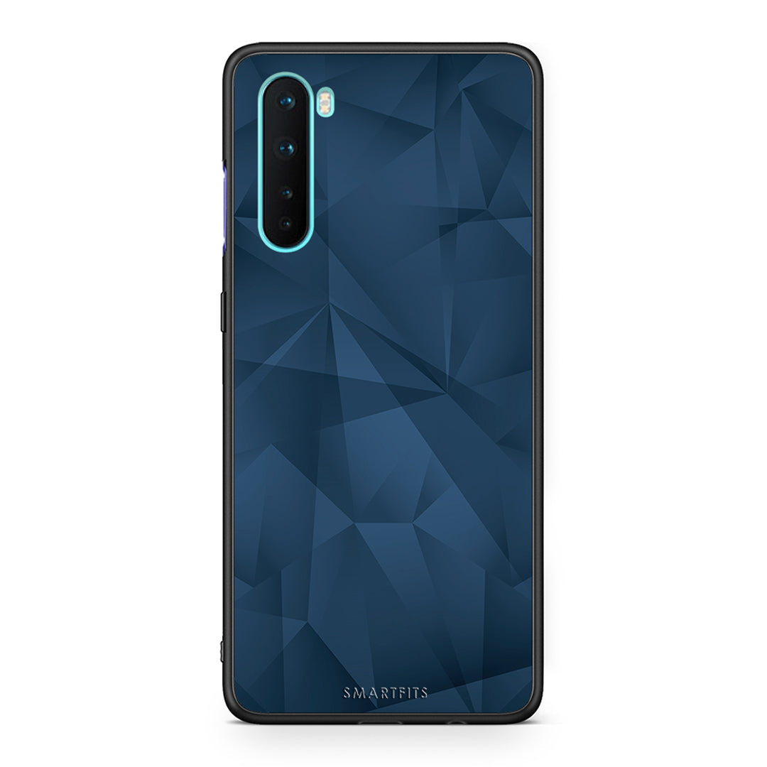 39 - OnePlus Nord 5G Blue Abstract Geometric case, cover, bumper