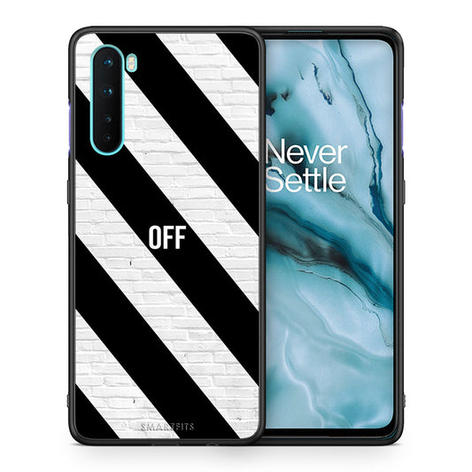 Θήκη OnePlus Nord 5G Get Off από τη Smartfits με σχέδιο στο πίσω μέρος και μαύρο περίβλημα | OnePlus Nord 5G Get Off case with colorful back and black bezels