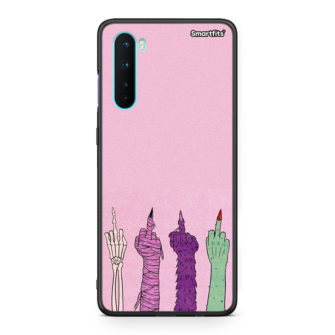 OnePlus Nord 5G Halloween Be A Lady Θήκη από τη Smartfits με σχέδιο στο πίσω μέρος και μαύρο περίβλημα | Smartphone case with colorful back and black bezels by Smartfits