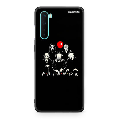 OnePlus Nord 5G Halloween Friends Θήκη από τη Smartfits με σχέδιο στο πίσω μέρος και μαύρο περίβλημα | Smartphone case with colorful back and black bezels by Smartfits