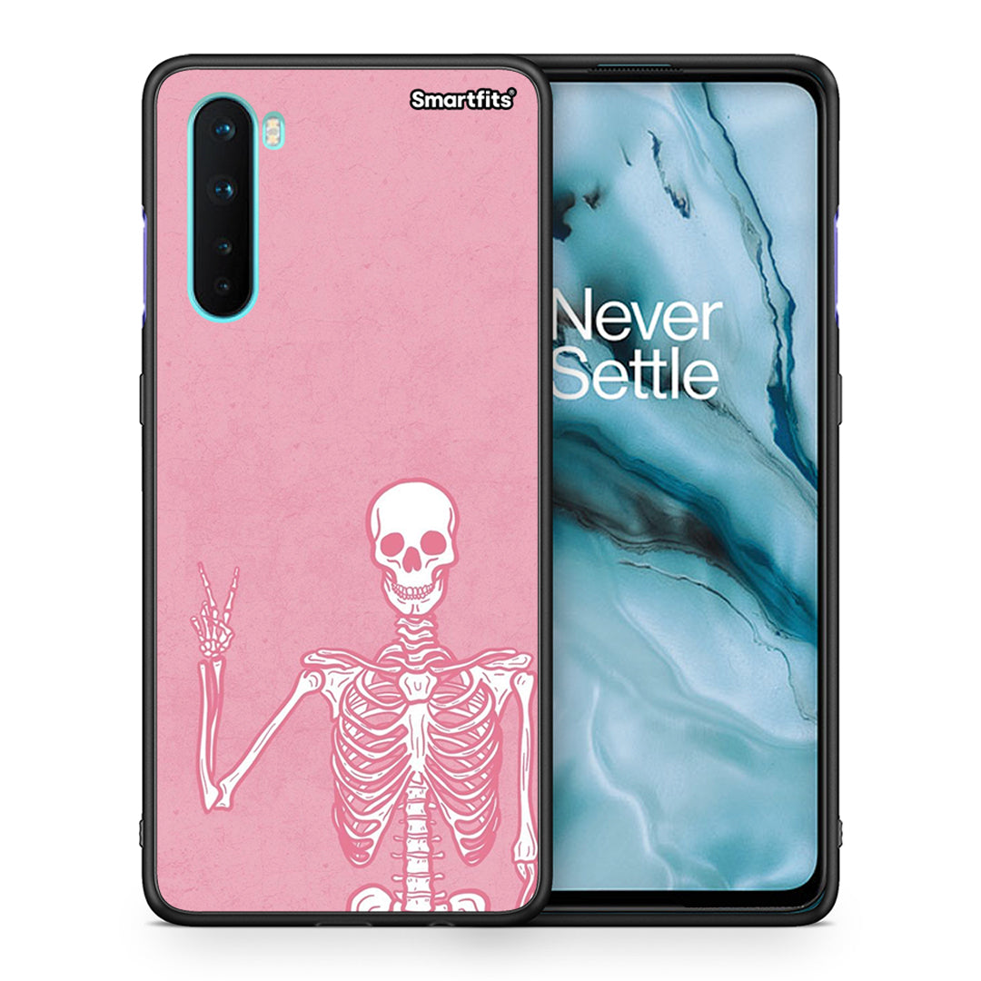 Θήκη OnePlus Nord 5G Halloween Motivation από τη Smartfits με σχέδιο στο πίσω μέρος και μαύρο περίβλημα | OnePlus Nord 5G Halloween Motivation case with colorful back and black bezels