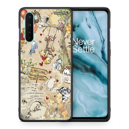 Θήκη OnePlus Nord 5G Happy Friends από τη Smartfits με σχέδιο στο πίσω μέρος και μαύρο περίβλημα | OnePlus Nord 5G Happy Friends case with colorful back and black bezels