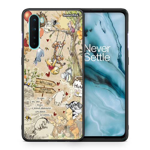 Θήκη OnePlus Nord 5G Happy Friends από τη Smartfits με σχέδιο στο πίσω μέρος και μαύρο περίβλημα | OnePlus Nord 5G Happy Friends case with colorful back and black bezels