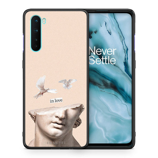 Θήκη OnePlus Nord 5G In Love από τη Smartfits με σχέδιο στο πίσω μέρος και μαύρο περίβλημα | OnePlus Nord 5G In Love case with colorful back and black bezels