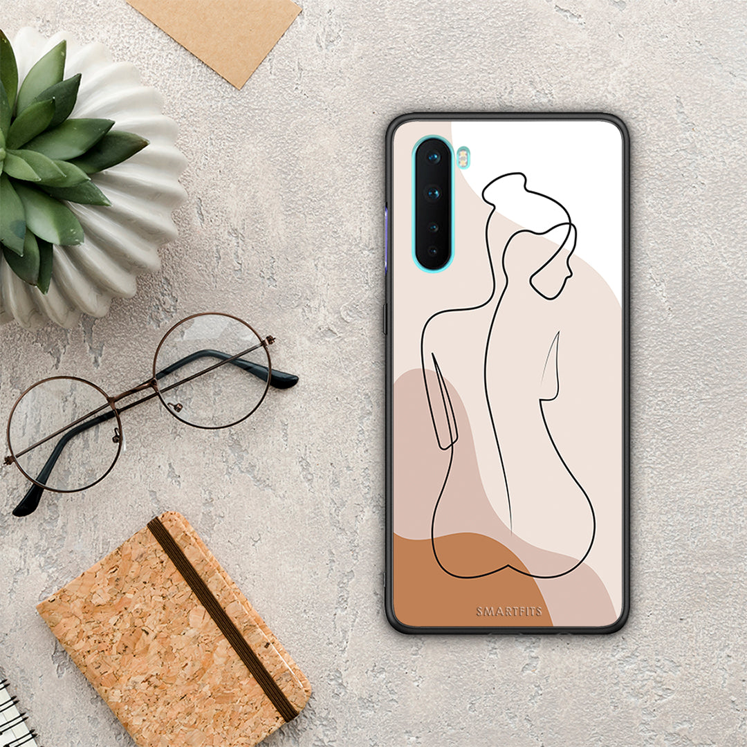 LineArt Woman - OnePlus Nord 5G θήκη