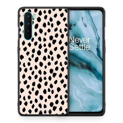 Θήκη OnePlus Nord 5G New Polka Dots από τη Smartfits με σχέδιο στο πίσω μέρος και μαύρο περίβλημα | OnePlus Nord 5G New Polka Dots case with colorful back and black bezels