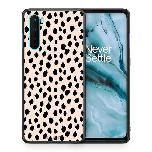 Θήκη OnePlus Nord 5G New Polka Dots από τη Smartfits με σχέδιο στο πίσω μέρος και μαύρο περίβλημα | OnePlus Nord 5G New Polka Dots case with colorful back and black bezels