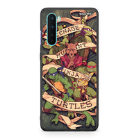 Thumbnail for OnePlus Nord 5G Ninja Turtles θήκη από τη Smartfits με σχέδιο στο πίσω μέρος και μαύρο περίβλημα | Smartphone case with colorful back and black bezels by Smartfits