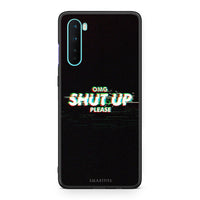 Thumbnail for OnePlus Nord 5G OMG ShutUp θήκη από τη Smartfits με σχέδιο στο πίσω μέρος και μαύρο περίβλημα | Smartphone case with colorful back and black bezels by Smartfits