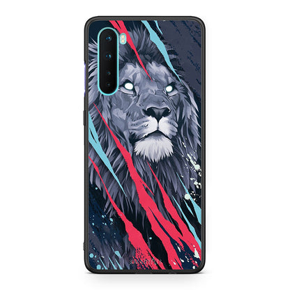 4 - OnePlus Nord 5G Lion Designer PopArt case, cover, bumper
