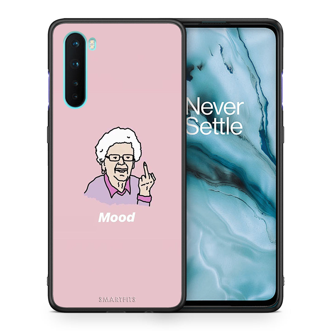 Θήκη OnePlus Nord 5G Mood PopArt από τη Smartfits με σχέδιο στο πίσω μέρος και μαύρο περίβλημα | OnePlus Nord 5G Mood PopArt case with colorful back and black bezels
